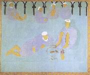 Henri Matisse THe Arab Cafe (mk35) oil on canvas